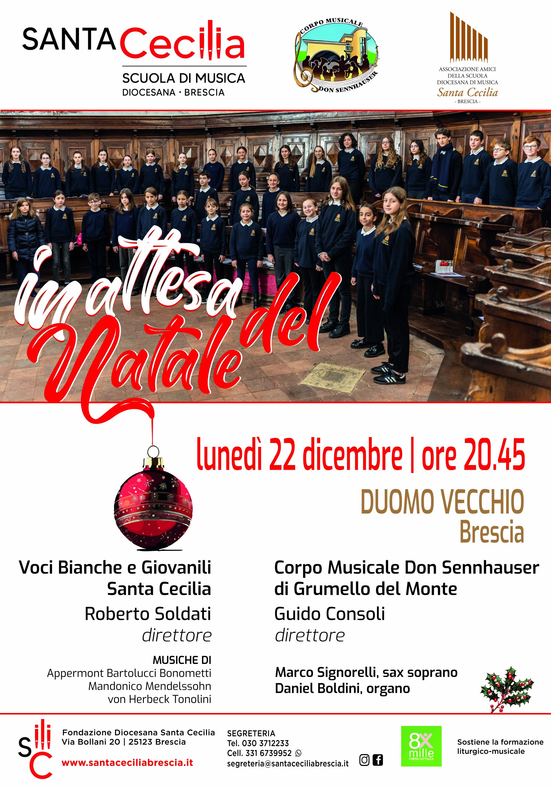CONCERTO DI NATALE 2025 locandina